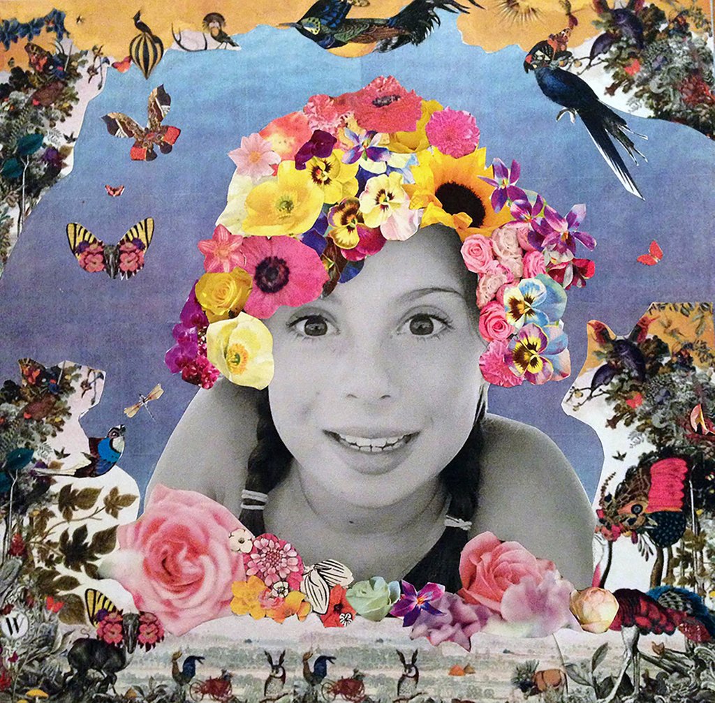 Detail of Happy, 2014 by Anne Storno