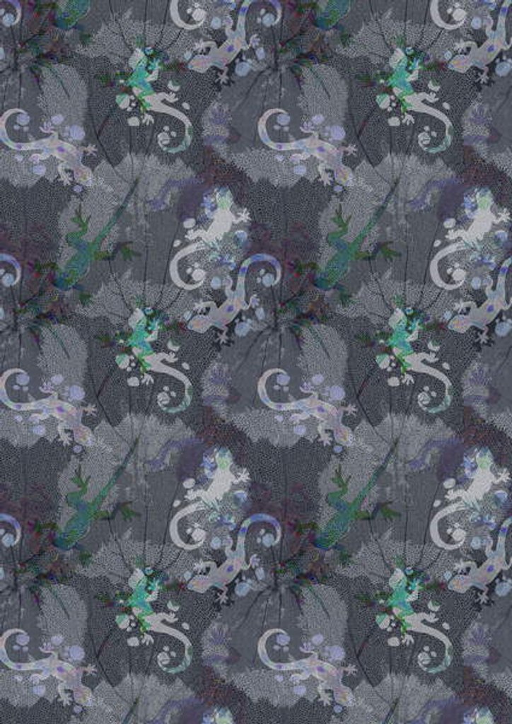 Detail of Gheko Jungle, 2018 by Tara Whitehead