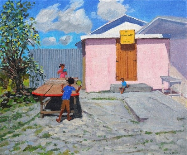 Detail of Ping Pong, De African Queen Hideaway, Barbados, 2012 by Andrew Macara