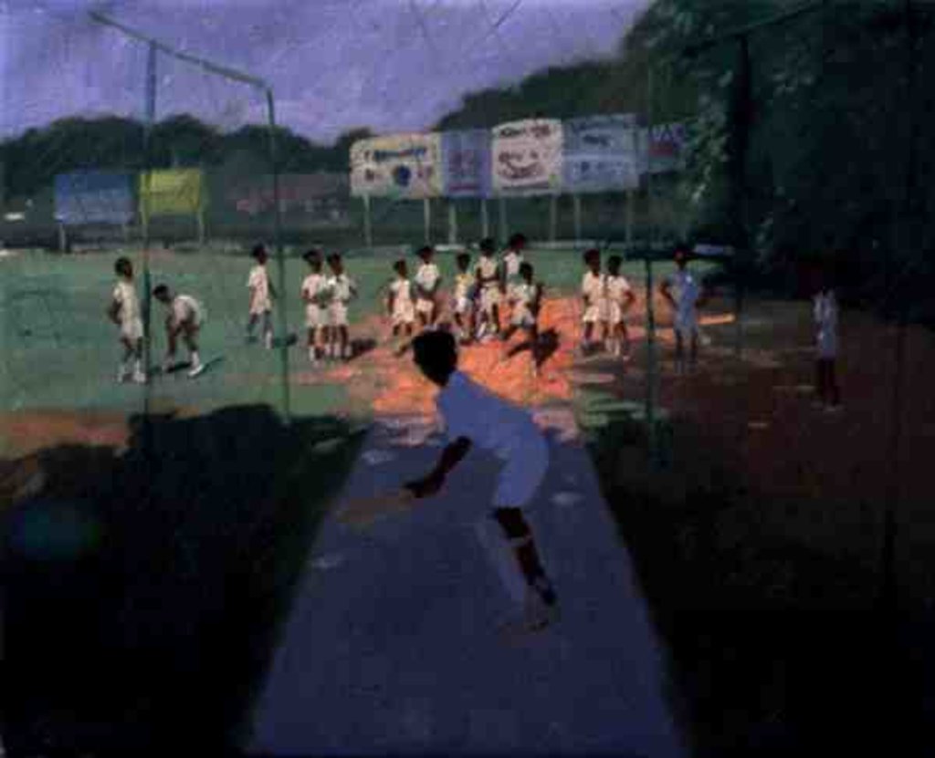 Detail of Cricket, Sri Lanka, 2001 by Andrew Macara
