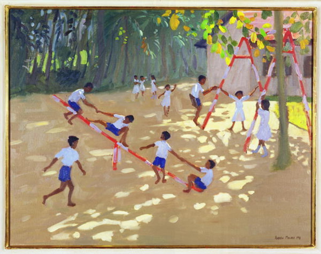 Detail of Playground, Sri Lanka, 1998 by Andrew Macara