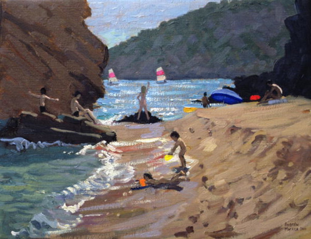 Detail of Summer in Spain, 2000 by Andrew Macara