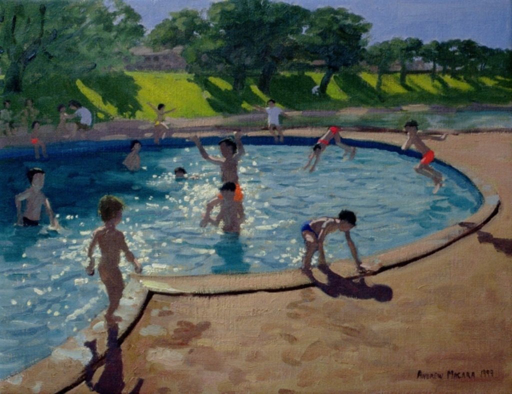 Detail of Swimming Pool, 1999 by Andrew Macara