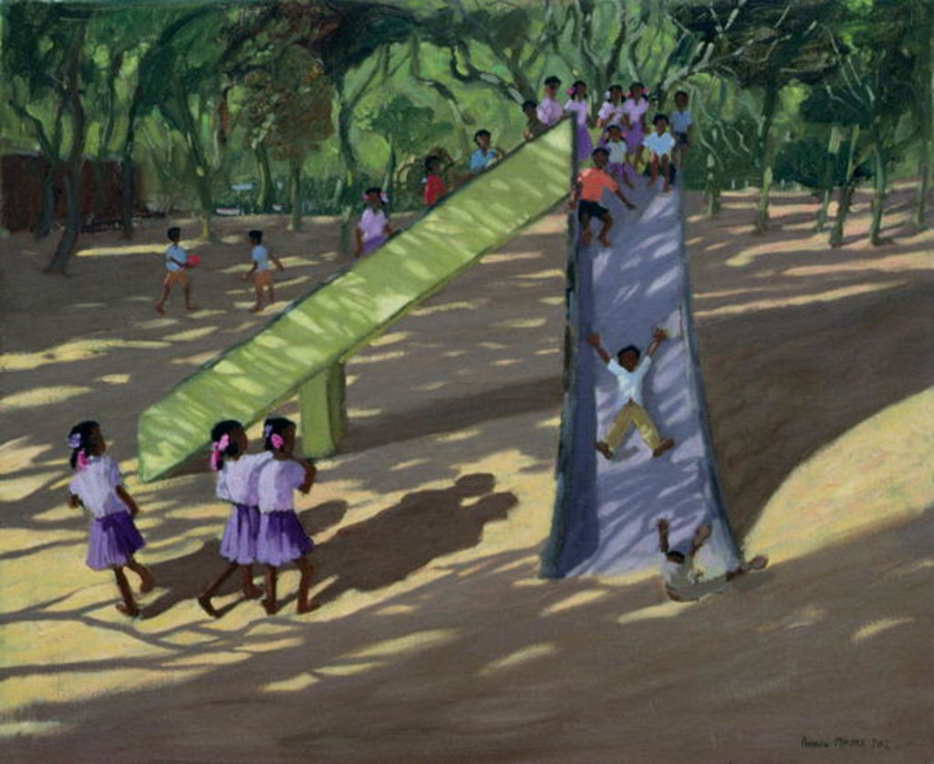 Detail of Slide, Mysore, 2001 by Andrew Macara