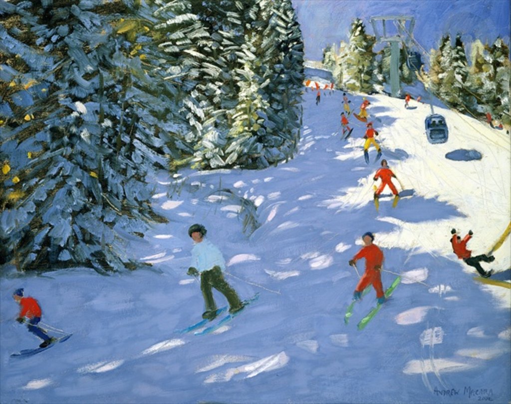Detail of Gondola, Austrian Alps, 2004 by Andrew Macara