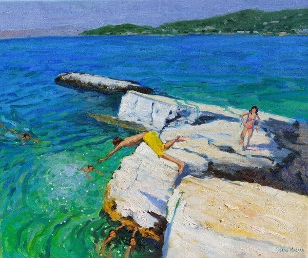 Detail of The Diver by Andrew Macara
