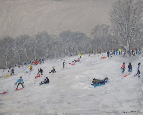 Detail of Winter, Darley Park, 2009 by Andrew Macara