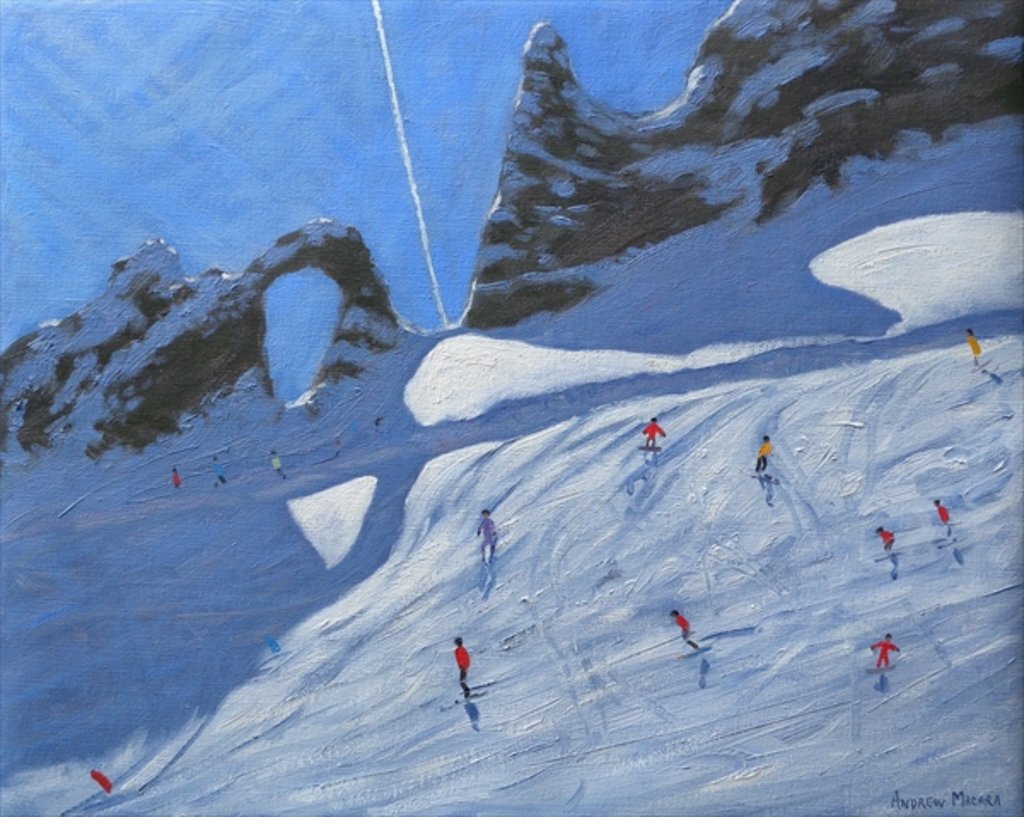 Detail of L'aiguille Percee, Tignes, 2009 by Andrew Macara