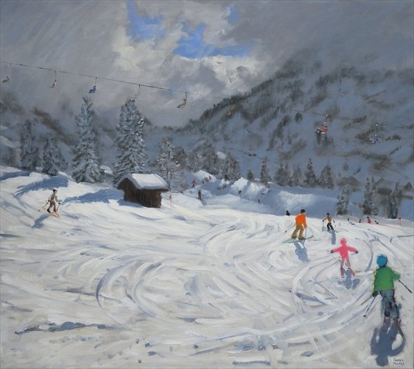 Detail of Kitzbuhel, Austria, 2008 by Andrew Macara