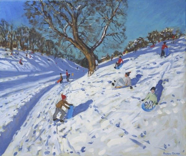 Detail of Bright morning, Chatsworth, 2013 by Andrew Macara