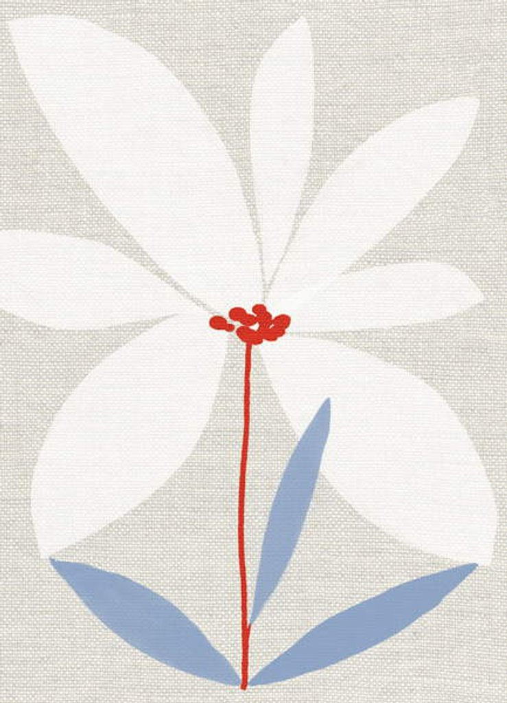 Detail of Printed Daisy, 2018 by Jenny Frean