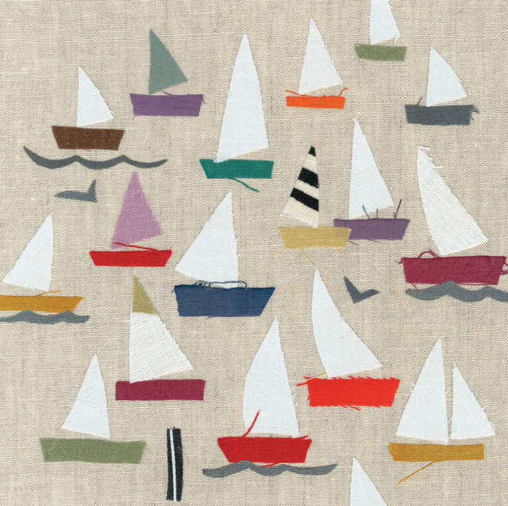 Detail of Plain Sailing, 2018 by Jenny Frean