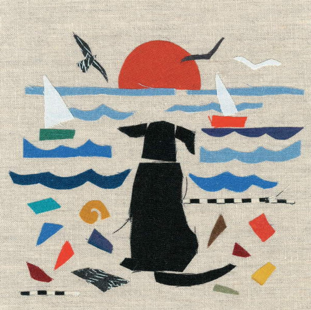 Detail of Sea Dog, 2018 by Jenny Frean