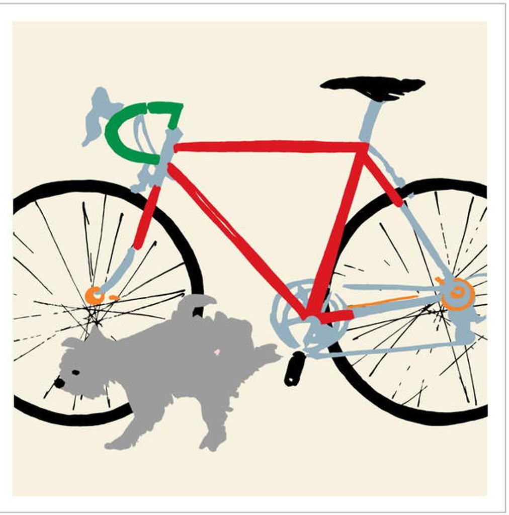 Detail of A Bike For The Boys, 2014 by Jenny Frean