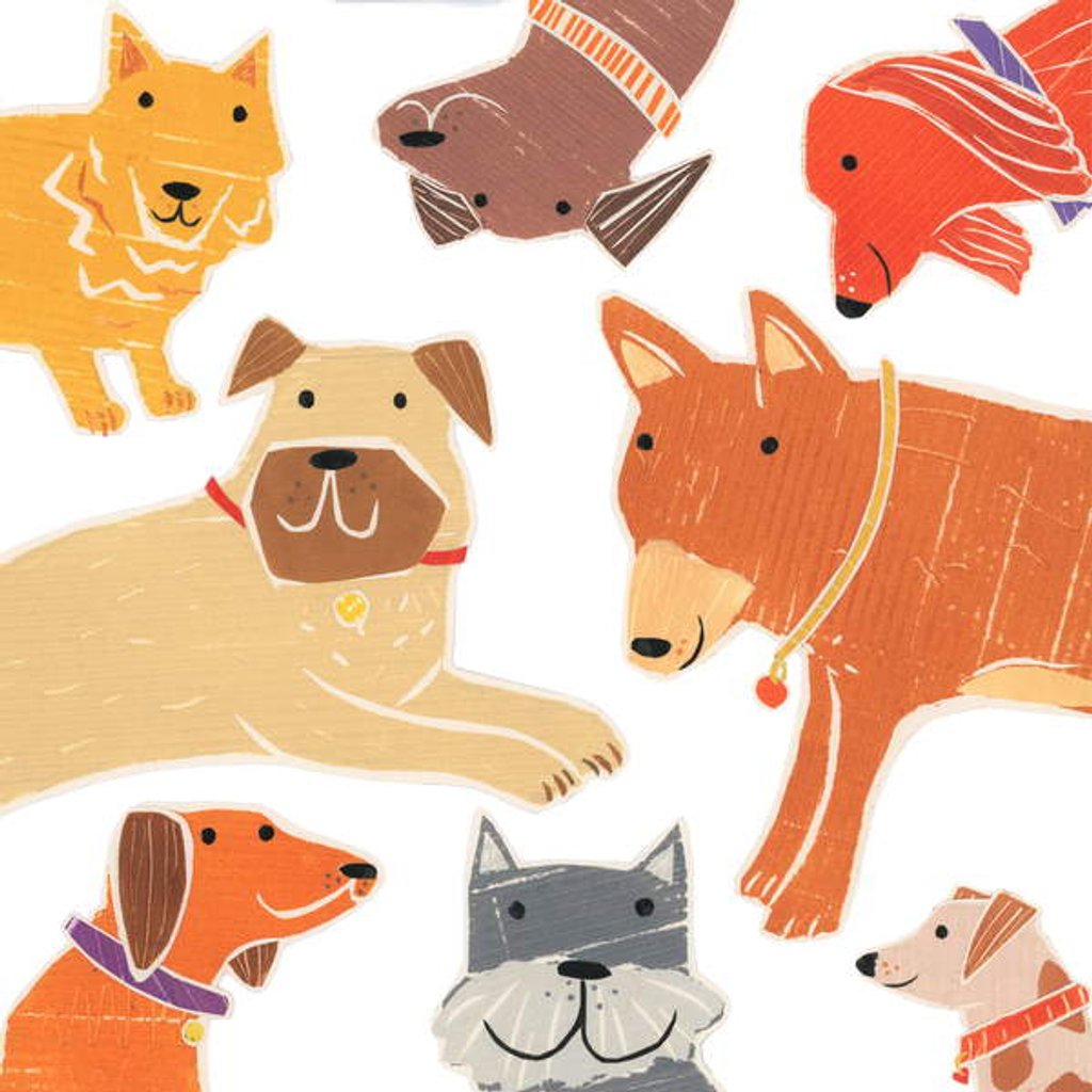 Detail of Woof,Woof,Woof. 2018 by Sarah Battle