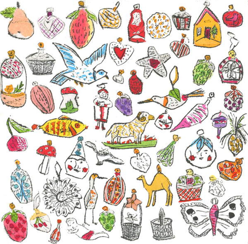 Detail of The Swan And Thistle, 2021 by Sarah Battle