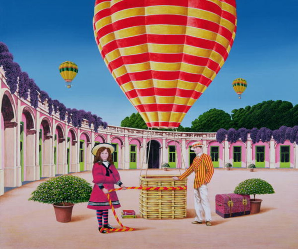 Detail of The Balloonist, 1986 by Anthony Southcombe