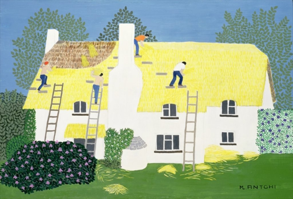 Detail of Before the Winter, 1995 by Micaela Antohi