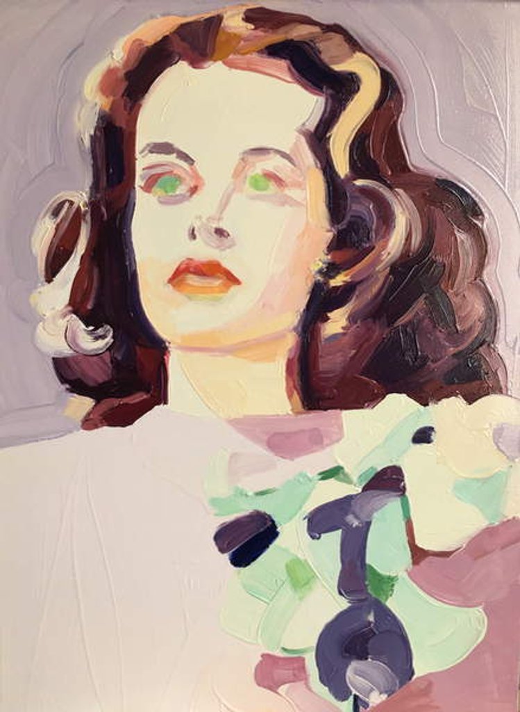 Detail of Long ago, 2018 by Barbara Hoogeweegen