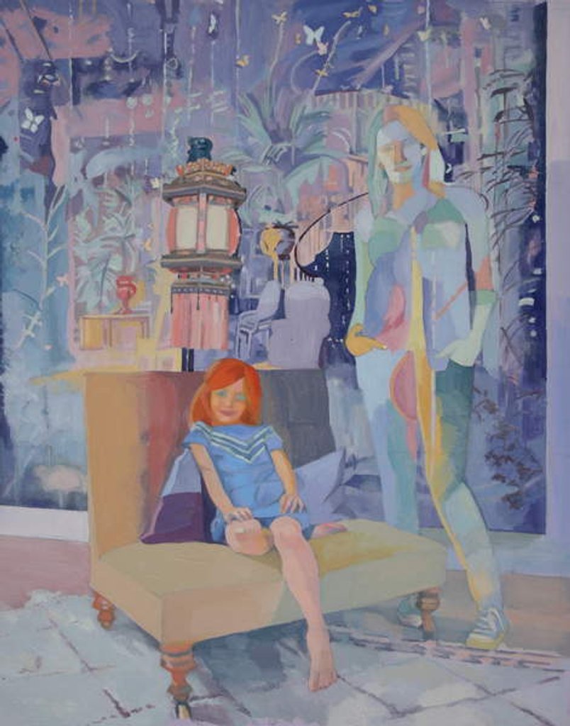 Detail of Time and Space, 2014 by Barbara Hoogeweegen