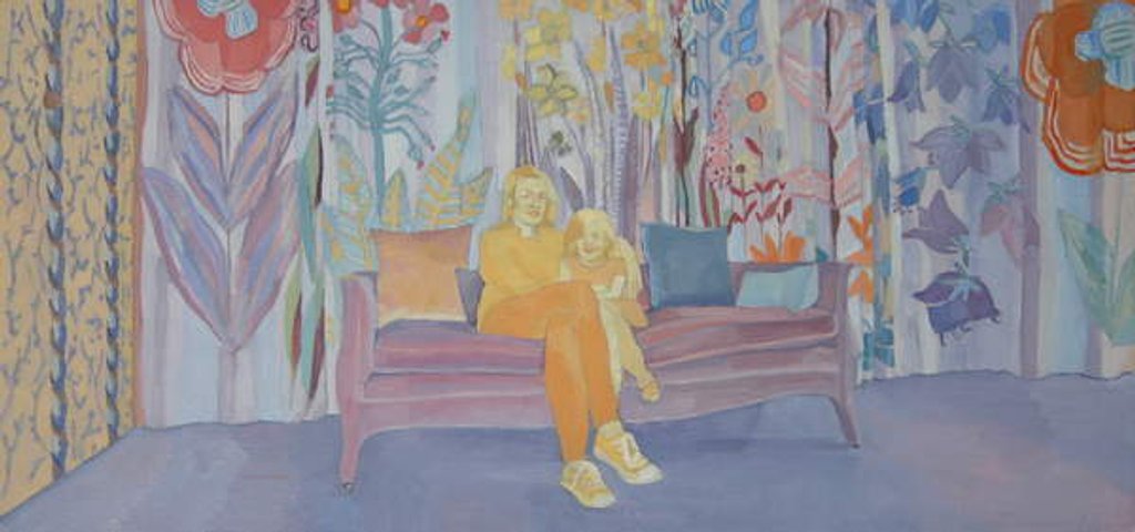 Detail of Flower Power, 2014 by Barbara Hoogeweegen