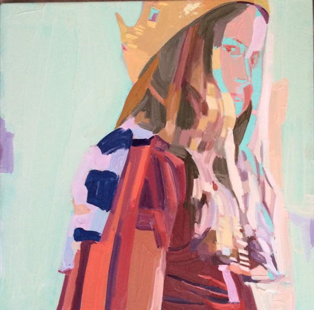 Detail of I.D 4, 2015 by Barbara Hoogeweegen