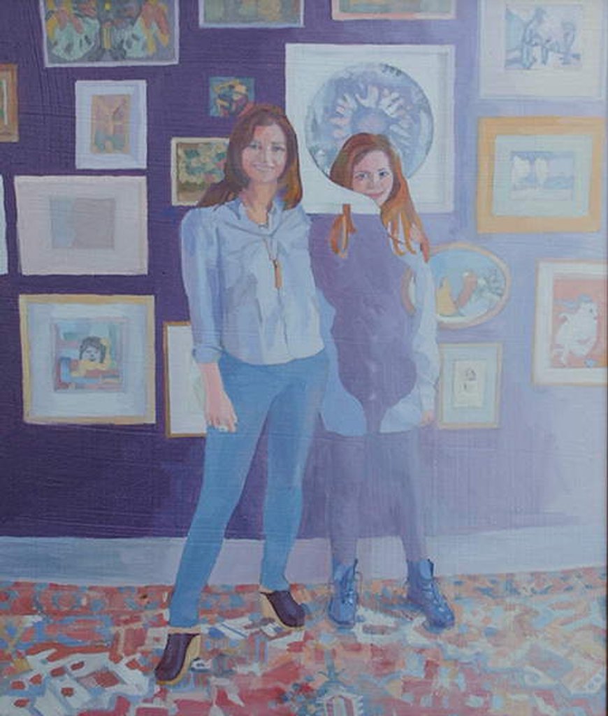 Detail of Inevitable - Annika, 2014 by Barbara Hoogeweegen