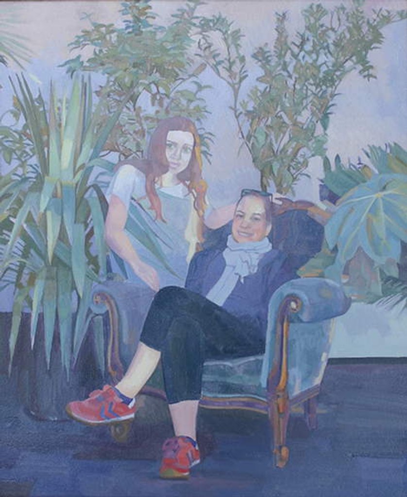 Detail of Inevitable - Leya, 2014 by Barbara Hoogeweegen