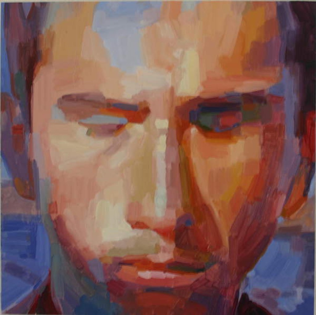 Detail of Eye Am 10, 2010 by Barbara Hoogeweegen