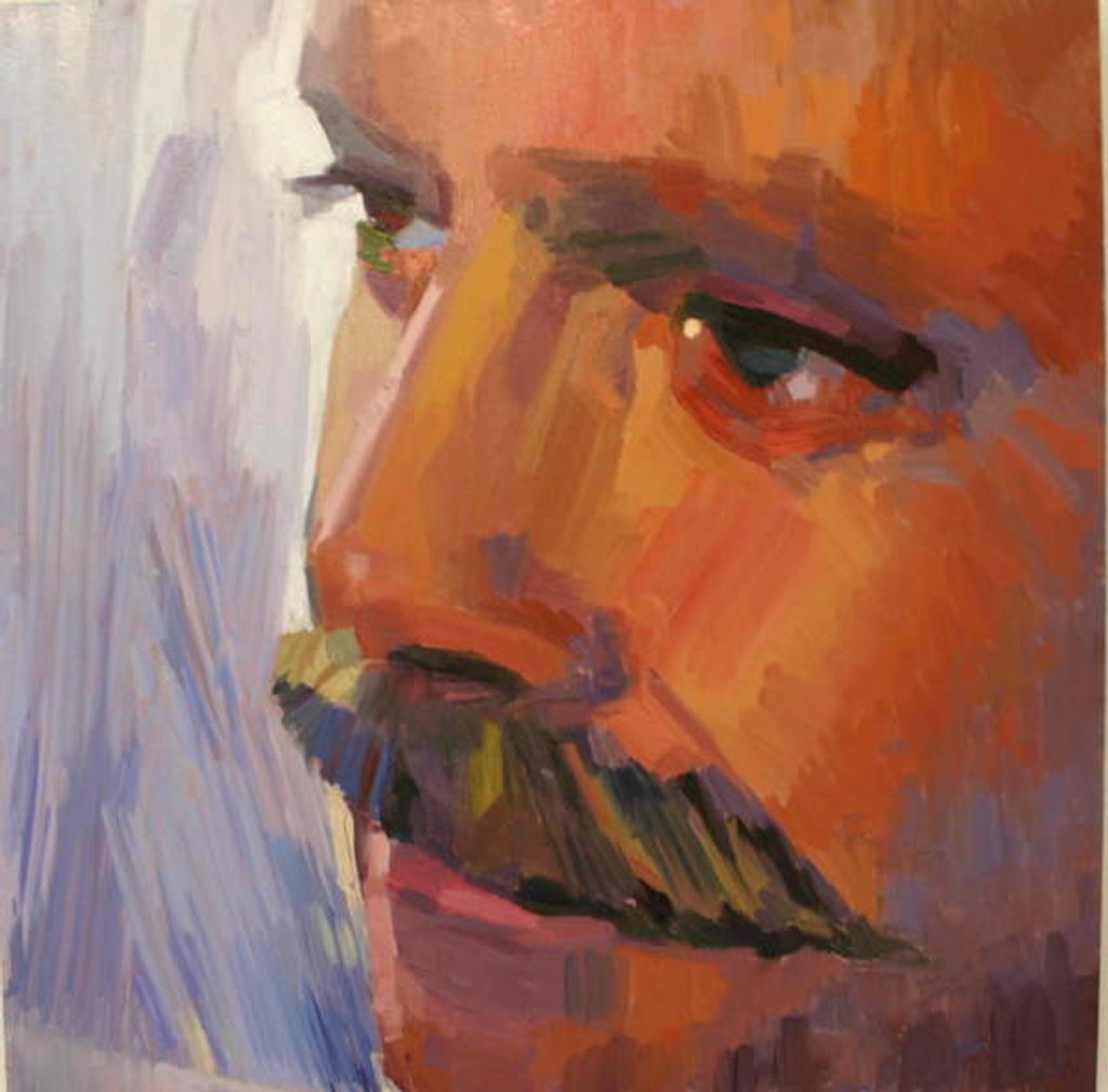 Detail of Eye Am 5, 2010 by Barbara Hoogeweegen