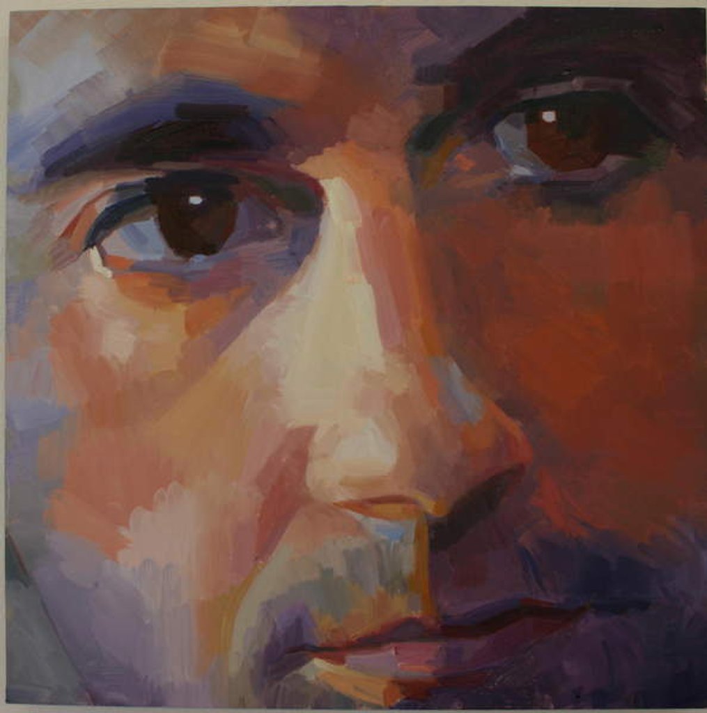 Detail of Eye Am 8, 2010 by Barbara Hoogeweegen