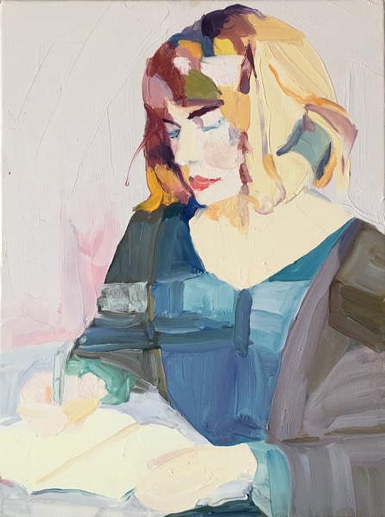 Detail of Quiet, 2017 by Barbara Hoogeweegen