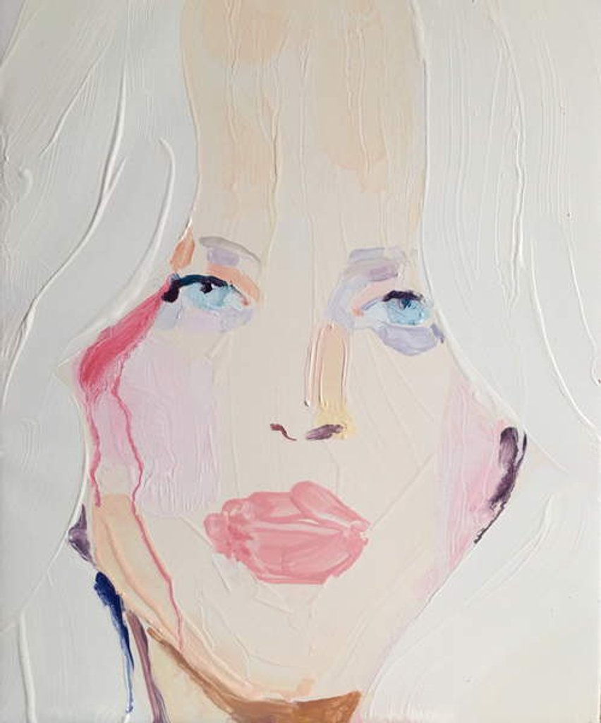 Detail of Glimpse, 2018 by Barbara Hoogeweegen