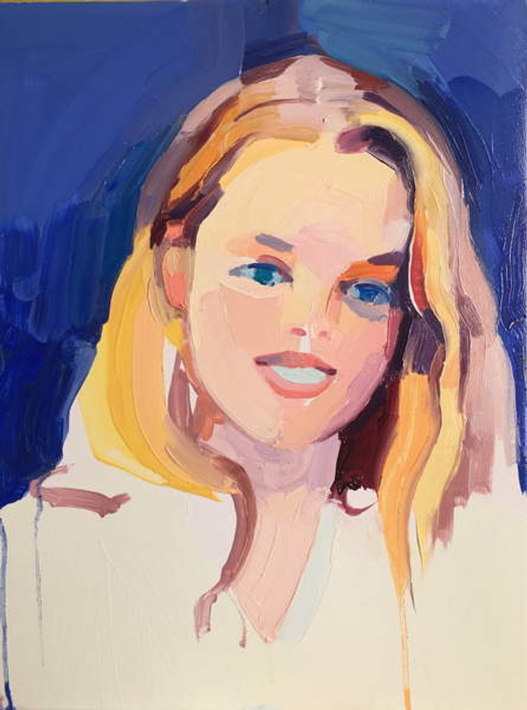 Detail of Devoted, 2018 by Barbara Hoogeweegen