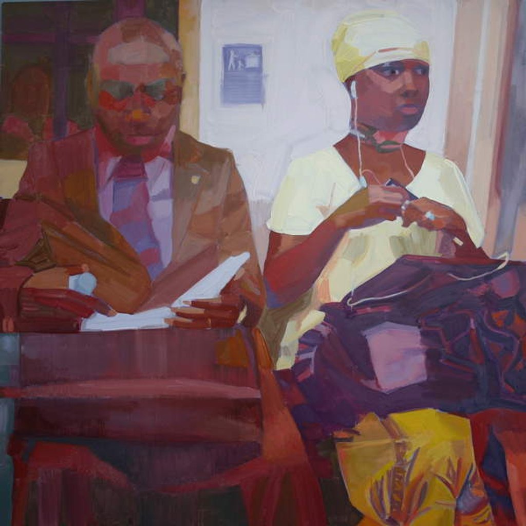 Detail of Underground 2, 2012 by Barbara Hoogeweegen