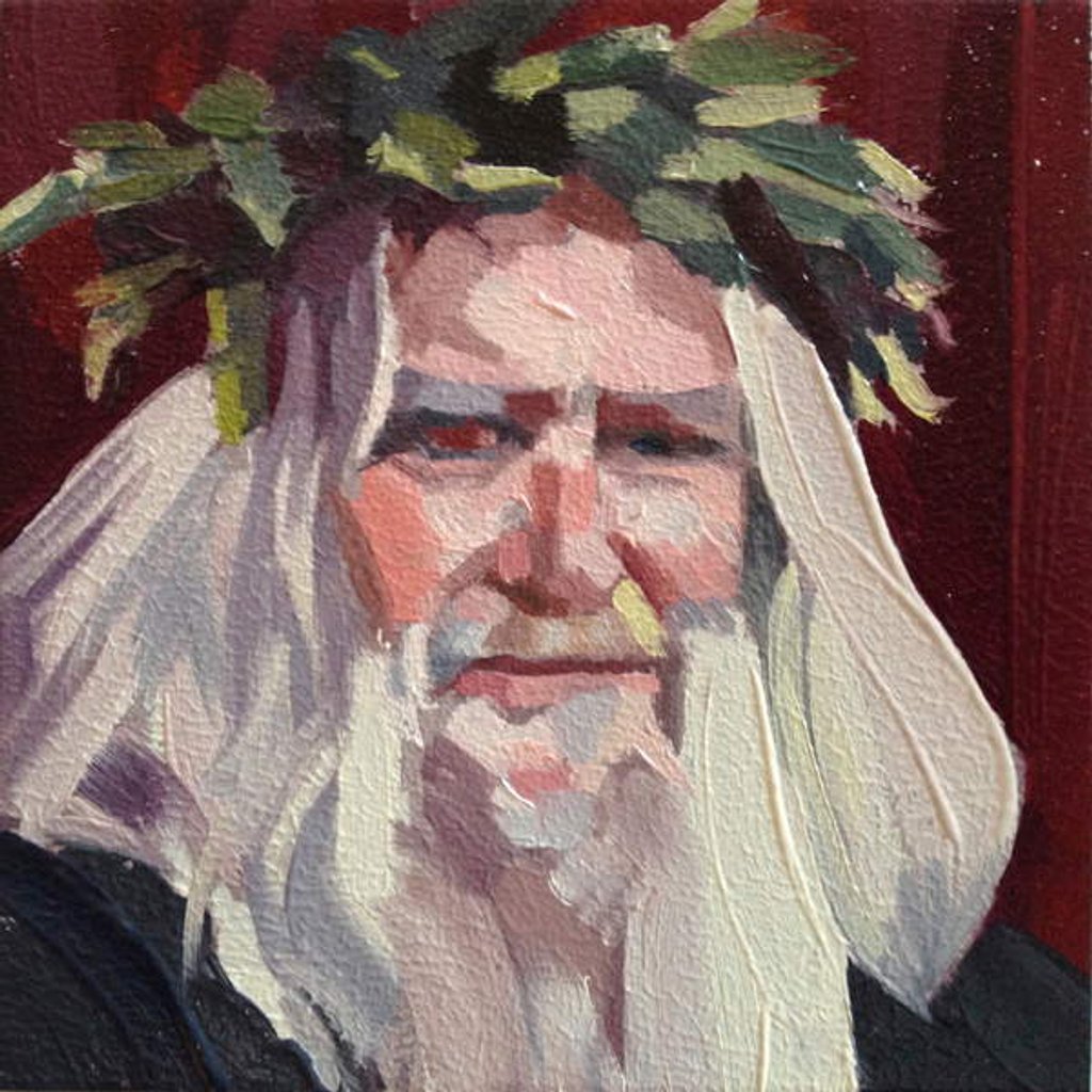 Detail of Face 29, 2012 by Barbara Hoogeweegen