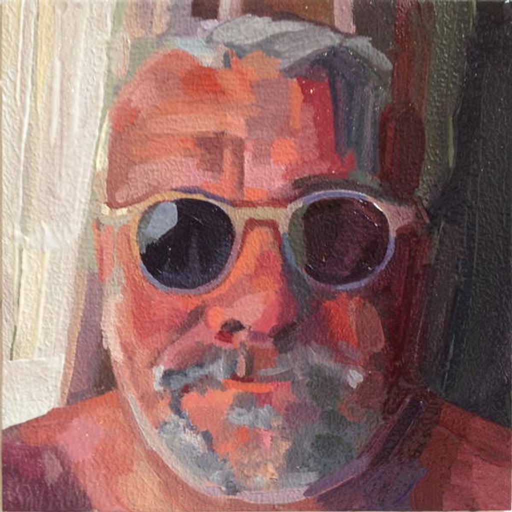 Detail of Face 32, 2012 by Barbara Hoogeweegen