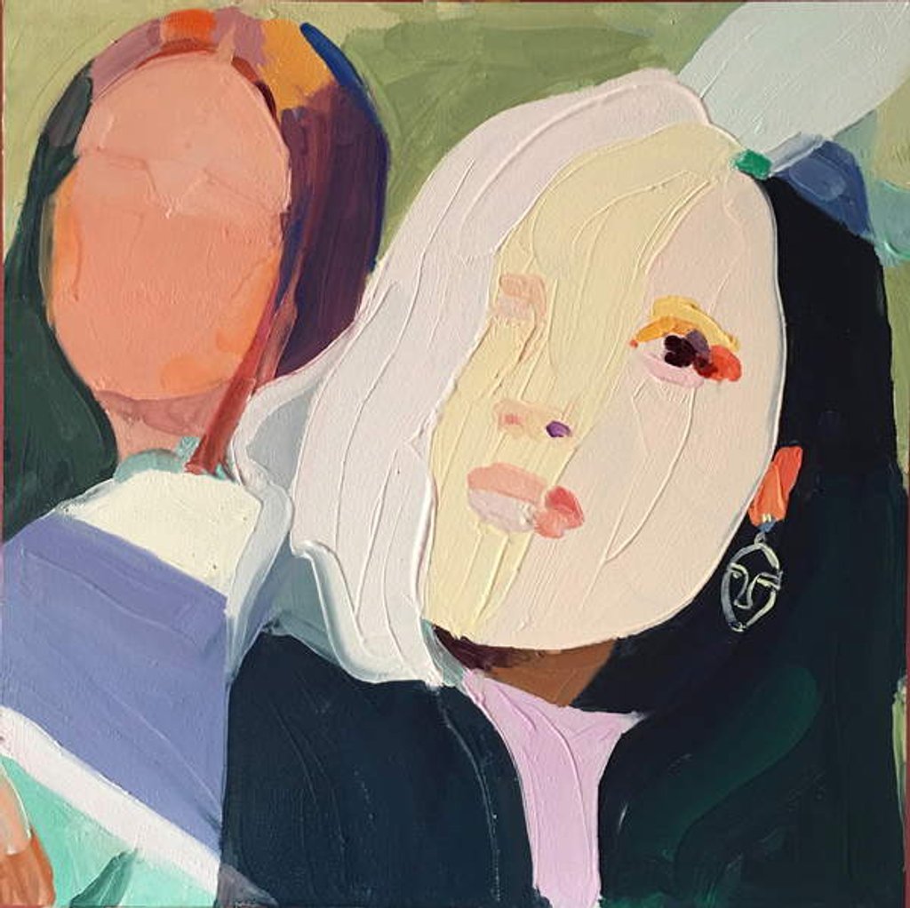 Detail of Digital Burn 3, 2019 by Barbara Hoogeweegen