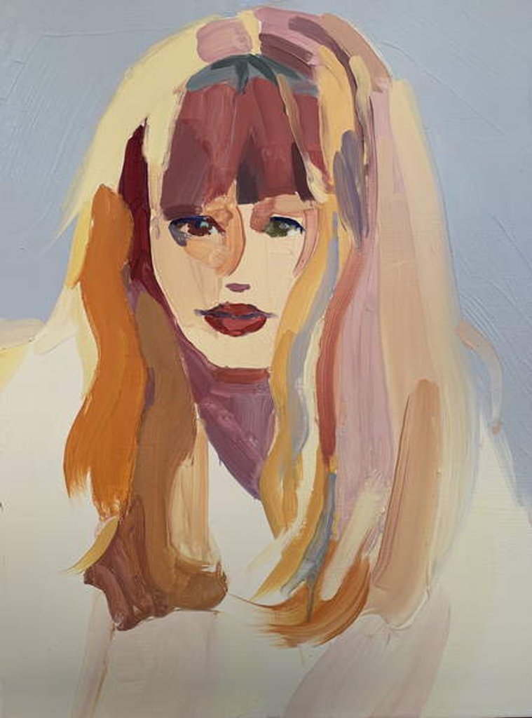 Detail of Red, 2017 by Barbara Hoogeweegen