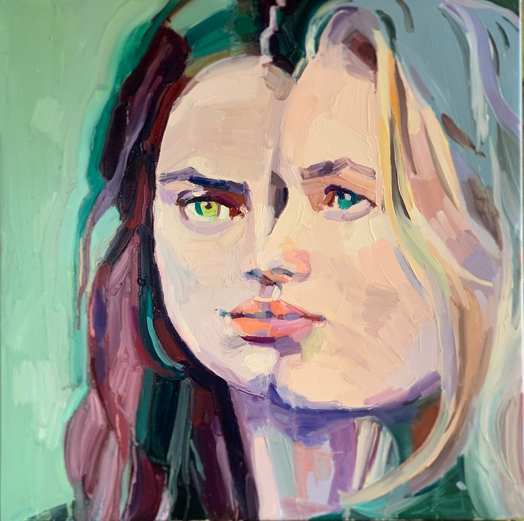 Detail of To the power of two, 2020 by Barbara Hoogeweegen