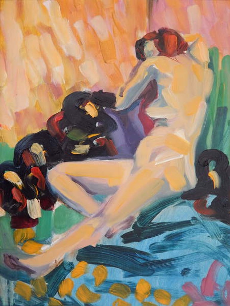 Detail of A Moment's Contemplation, 2010 by Sheri Gee