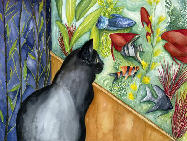Toby's Fish, 2002 posters & prints by Deborah Eve Alastra
