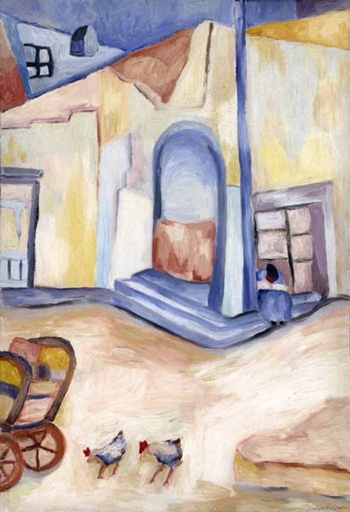 Detail of Street Corner Guanajuato, 1982 by Deborah Eve Alastra