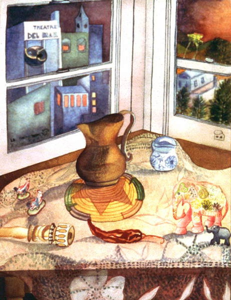 Detail of Del Mar Still, 1984 by Deborah Eve Alastra