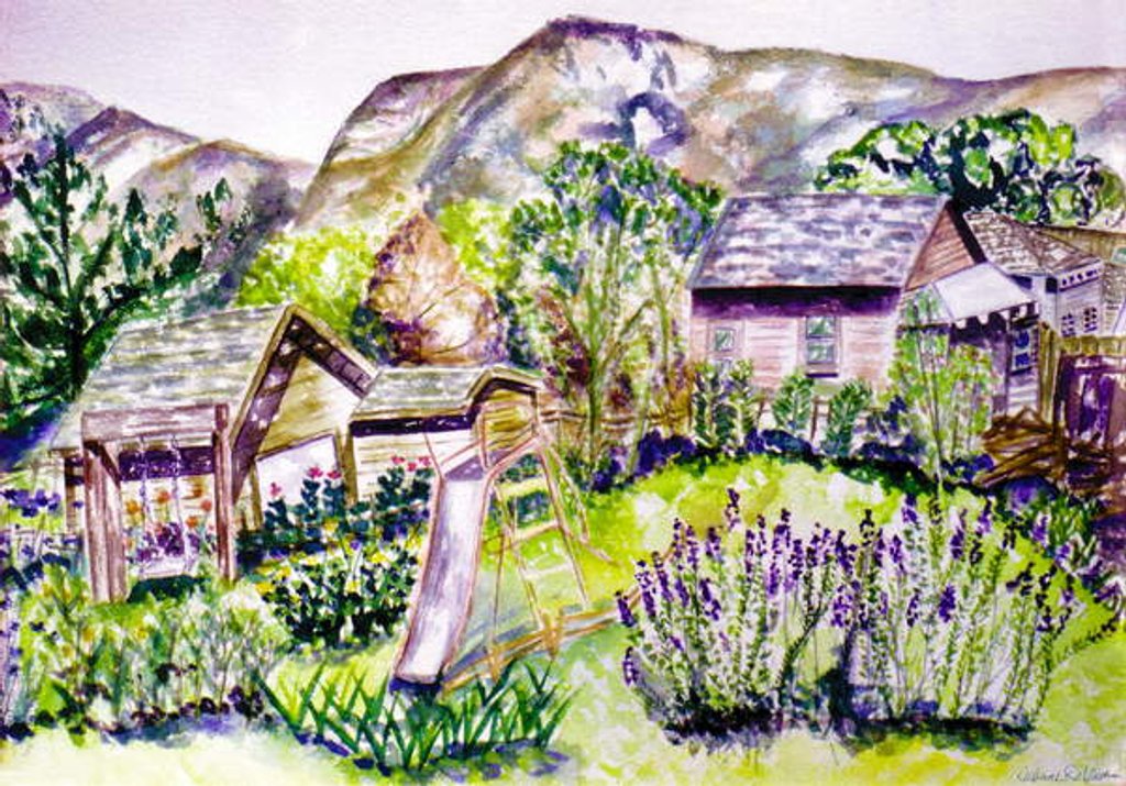 Detail of North Coast View, 1996 by Deborah Eve Alastra