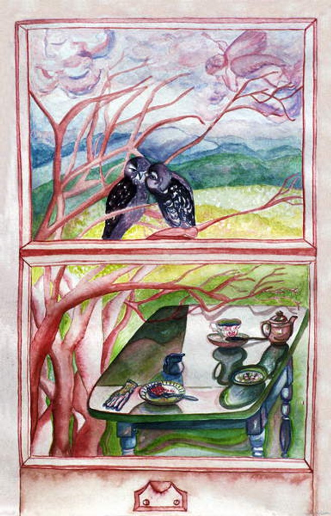 Detail of Lover's Tea, 1994 by Deborah Eve Alastra