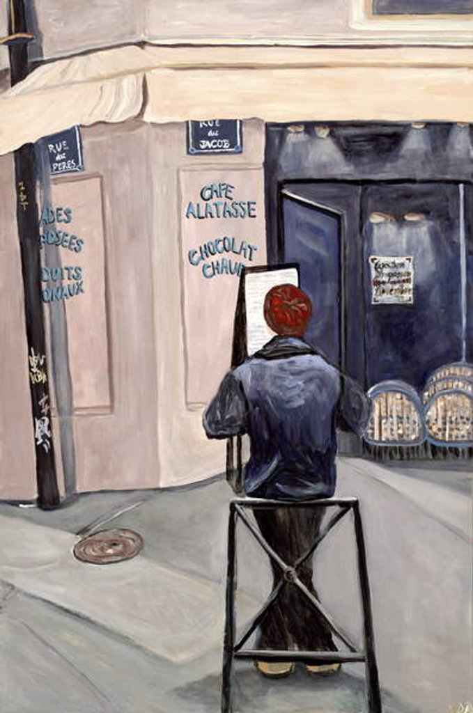 Detail of Contemplation, 2017 by Deborah Eve Alastra