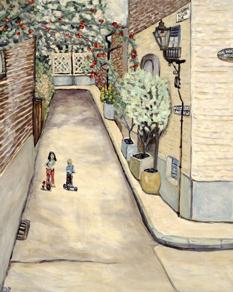 Detail of Watch House Hampstead, 2017 by Deborah Eve Alastra