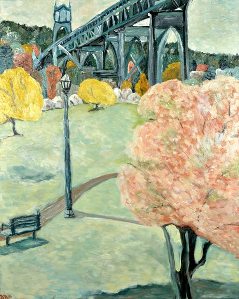 Detail of Cathedral Park, 2019 by Deborah Eve Alastra