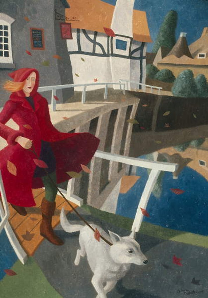 Detail of Autumn Walk, 2006 by Ophelia Redpath